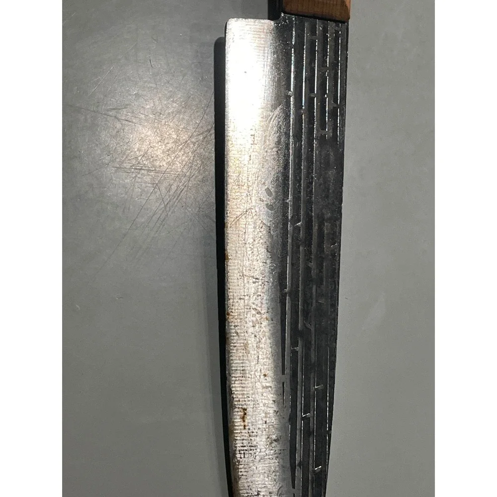 Forgecraft Hi-Carbon Steel 8 Inch Blade Utility Knife Wood Handle Vintage